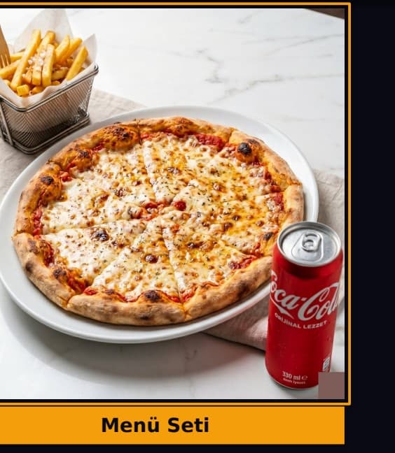 Pizza — Menü Seti